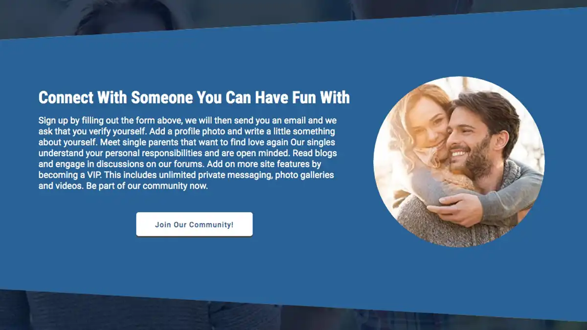single parent dating site